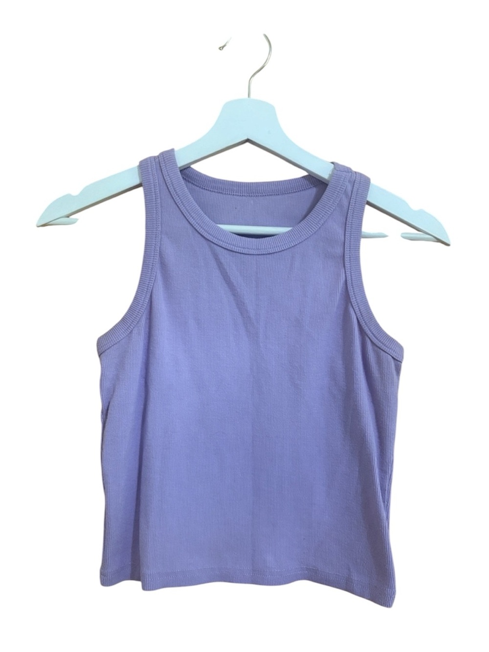 Boutique Brand Size Small Purple Ribbed Tank Top